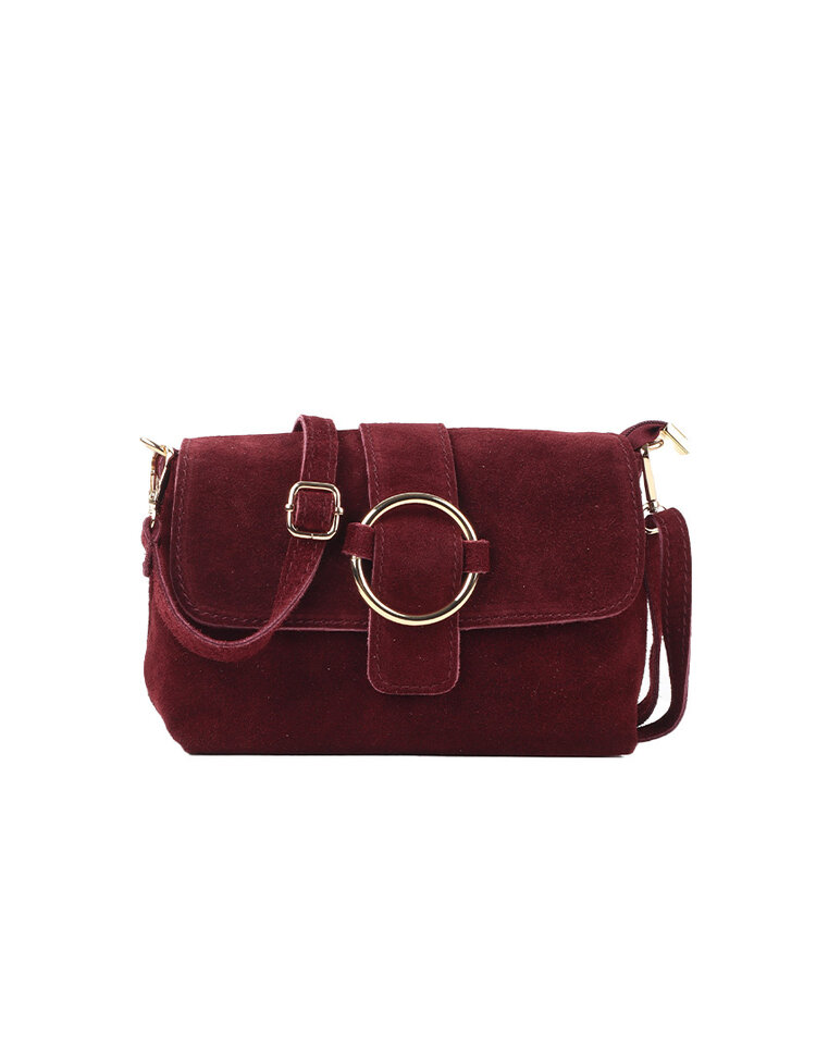 Giuliano Leather  Suède schoudertas | 552543