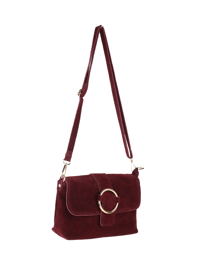 Giuliano Leather Suède schoudertas | 552543, foto 5 van 6