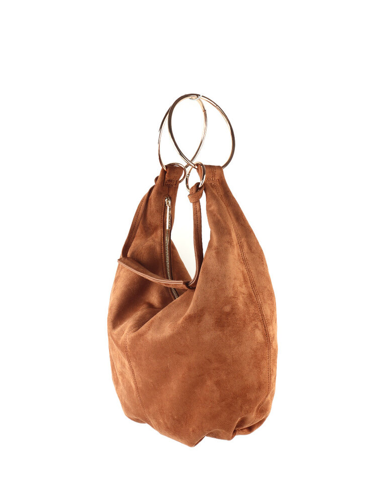 Giuliano Kunstwildleder-Schultertasche | 40093
