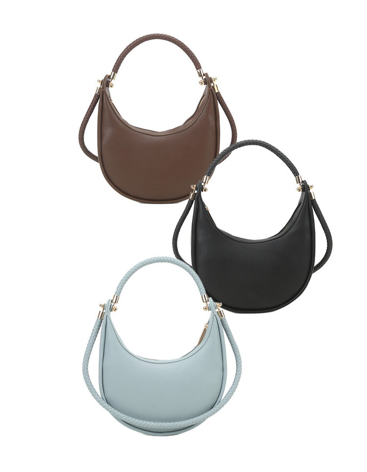 Giuliano Kunstleder-Schultertasche | 80160