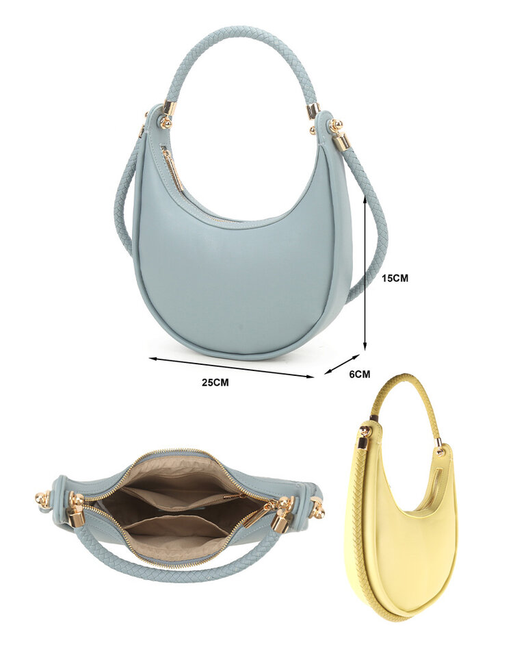 Giuliano Kunstleder-Schultertasche | 80160
