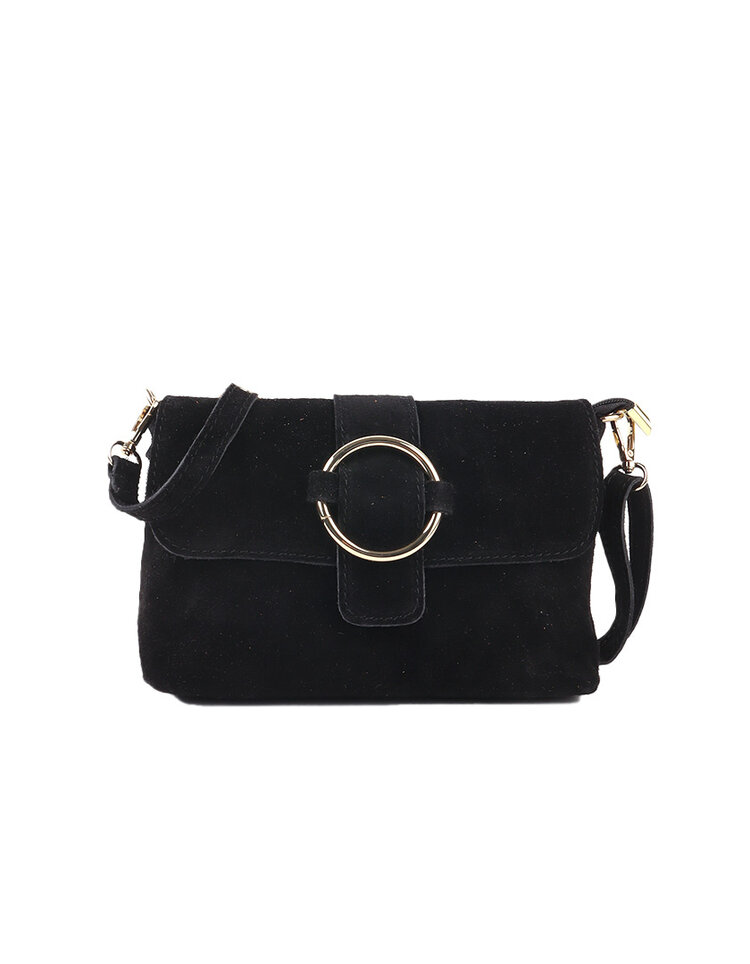 Giuliano Leather  Suède schoudertas | 552543