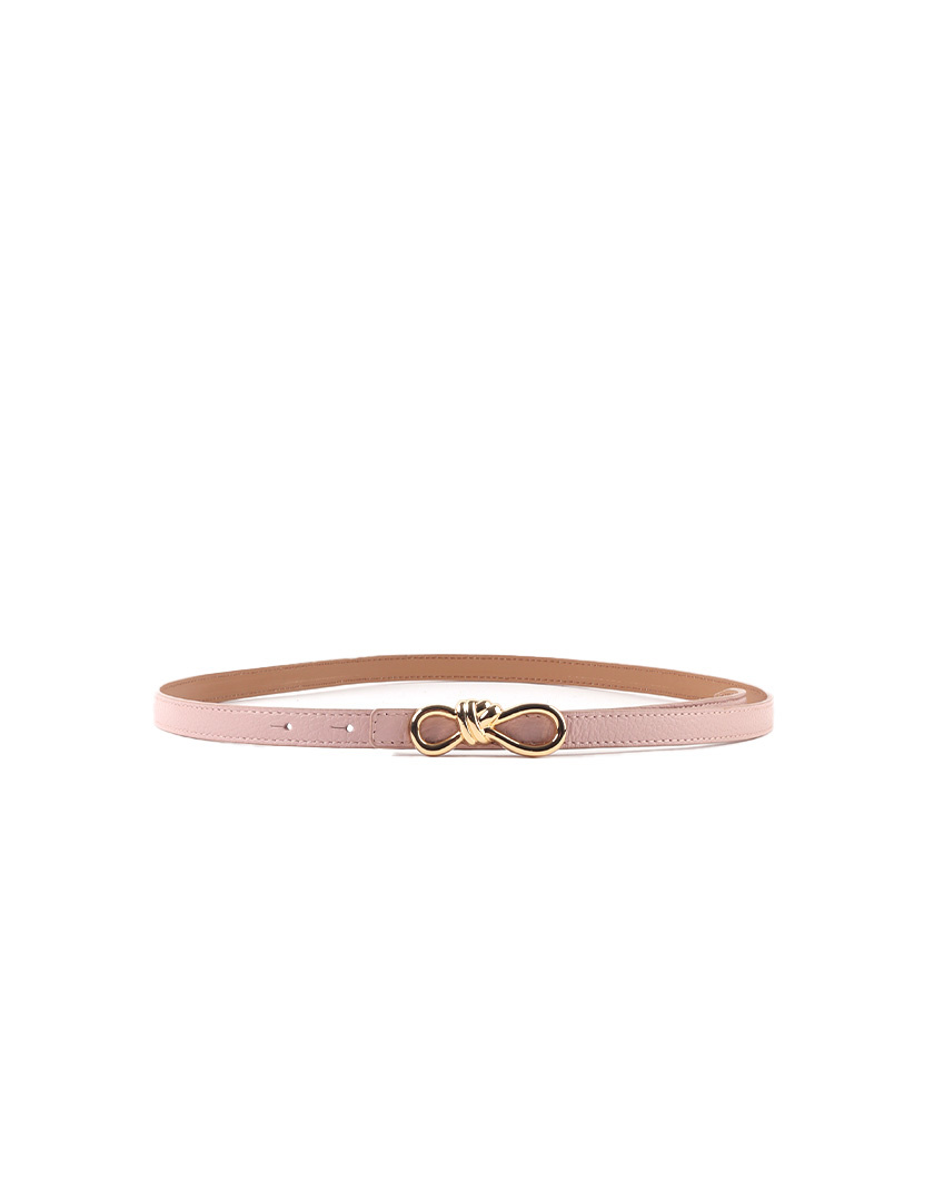 Giuliano Leather Echt Leer riem | Gouden Knoopsluiting | 559141, foto 5 van 6