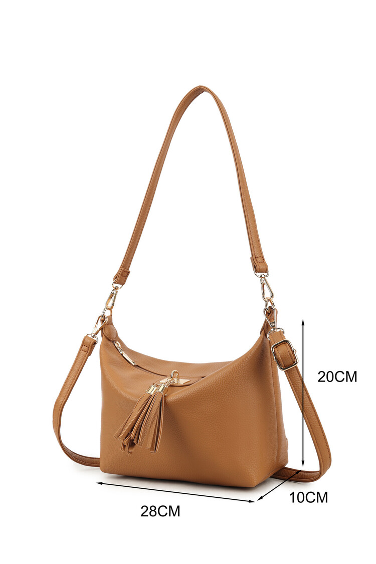 Giuliano Kunstleder-Schultertasche | 50098