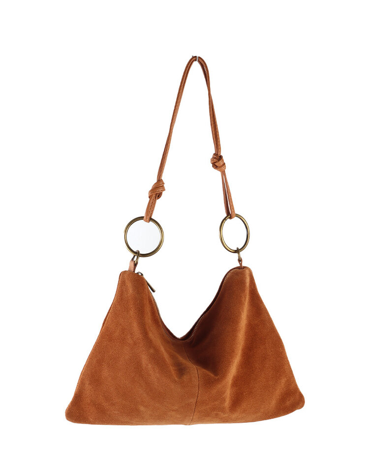 Giuliano Wildleder-Schultertasche | 552406