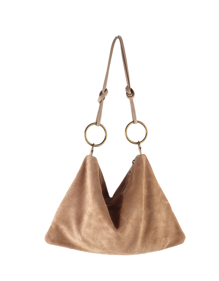 Giuliano Wildleder-Schultertasche | 552406