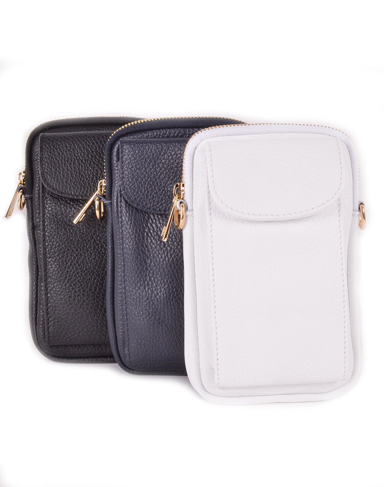 Giuliano Leather  Leather phonebag | FW25 | 552792  - Copy