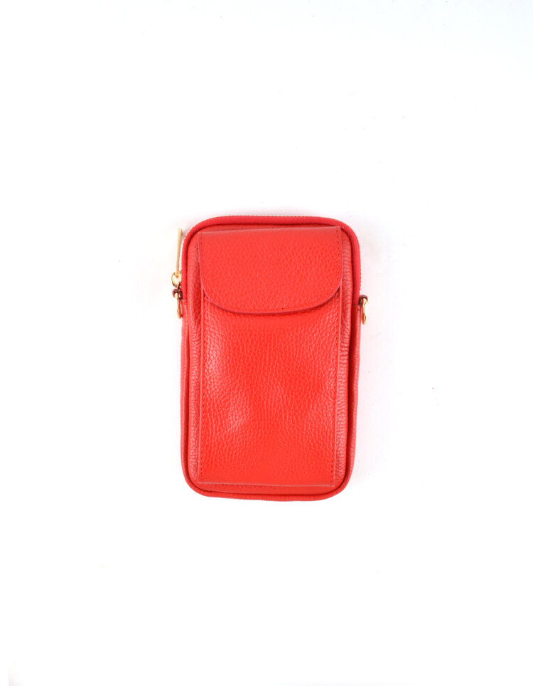 Giuliano Leather  Leather phonebag | FW25 | 552792  - Copy