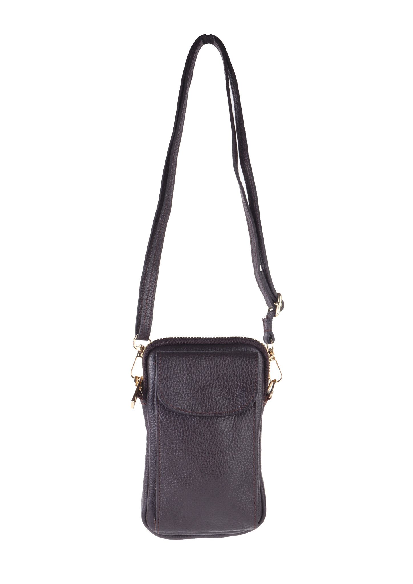 Giuliano Leather Lederen telefoontasje | SS26 | 552792, foto 3 van 6