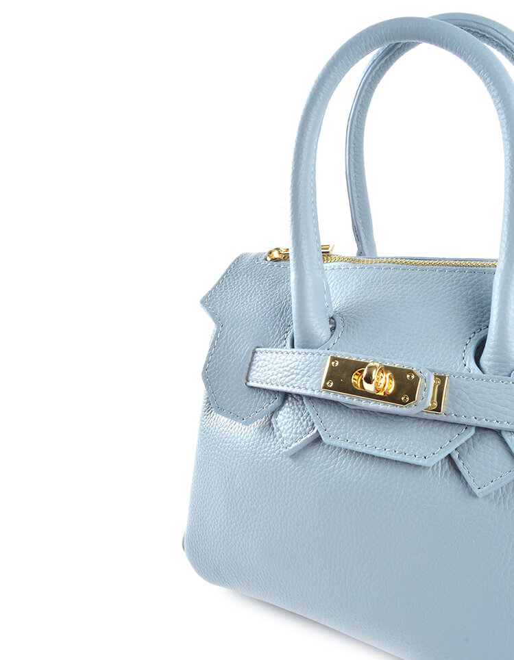 Lederen handtas |552560