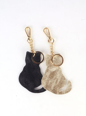 Giuliano Leather  Sleutelhanger | Kat | 2328