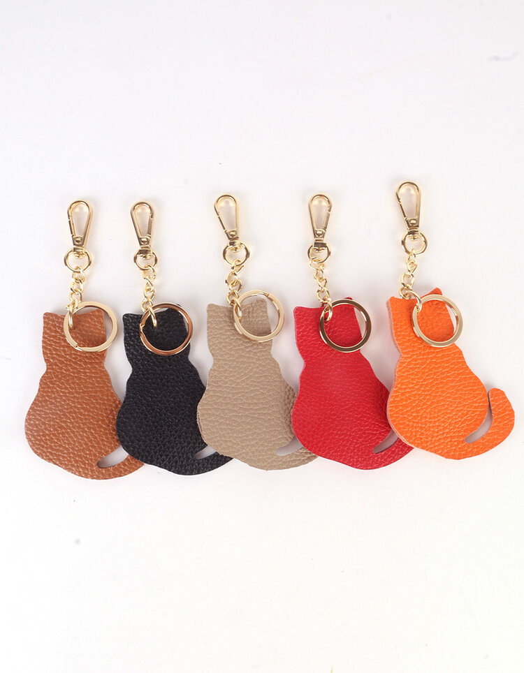 Giuliano Leather  Schlüsselanhänger | Katze | 2328