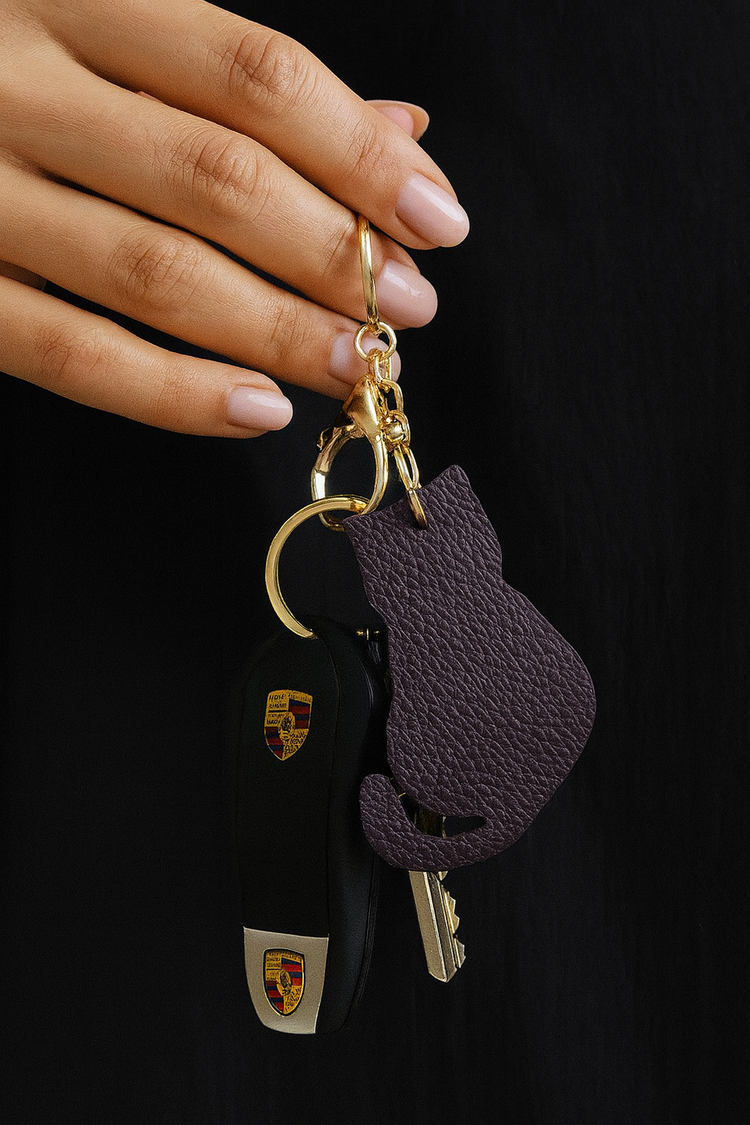 Giuliano Leather  Schlüsselanhänger | Katze | 2328