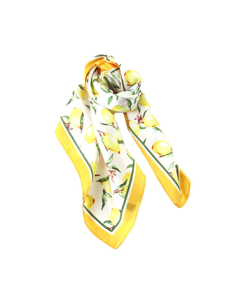 Giuliano Scarf  |  700345 | Lemon