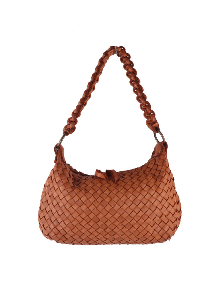 Giuliano Leather  Gewassen Lederen handtas gevlochten | 552566