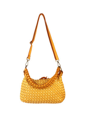 Giuliano Leather  Gewassen Lederen handtas gevlochten | 552566