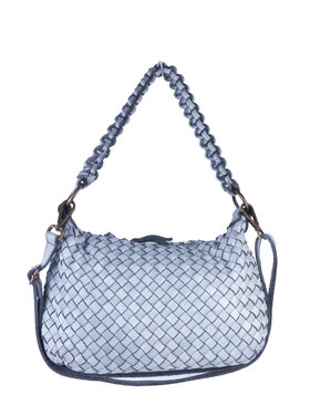 Giuliano Leather  Washed Leather handbag braided | 552566