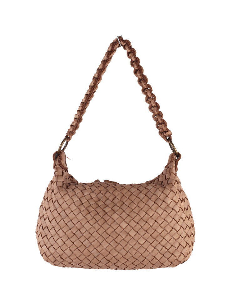 Giuliano Leather  Gewassen Lederen handtas gevlochten | 552566