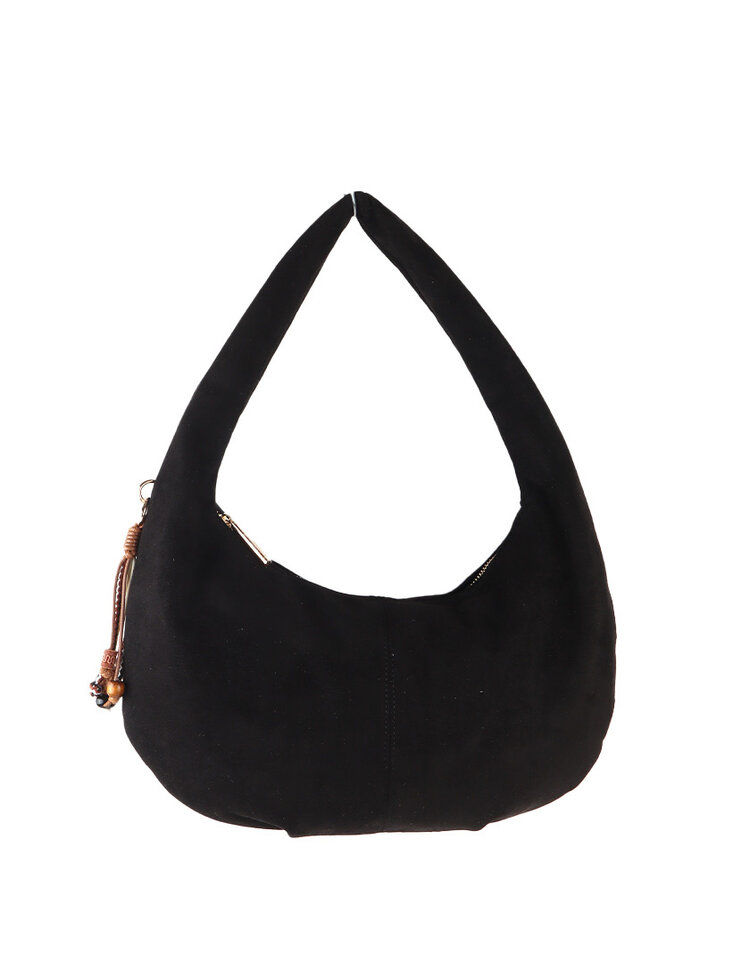 Giuliano Kunstlederen suede schoudertas | 40095