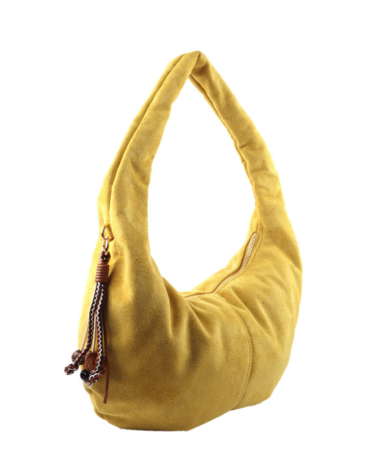 Giuliano Faux leather suede shoulder bag | 40095