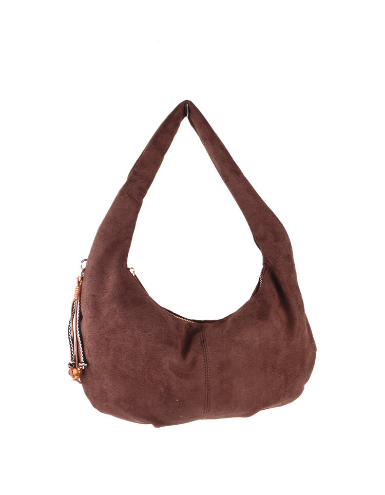 Giuliano Kunstwildleder-Schultertasche | 40095