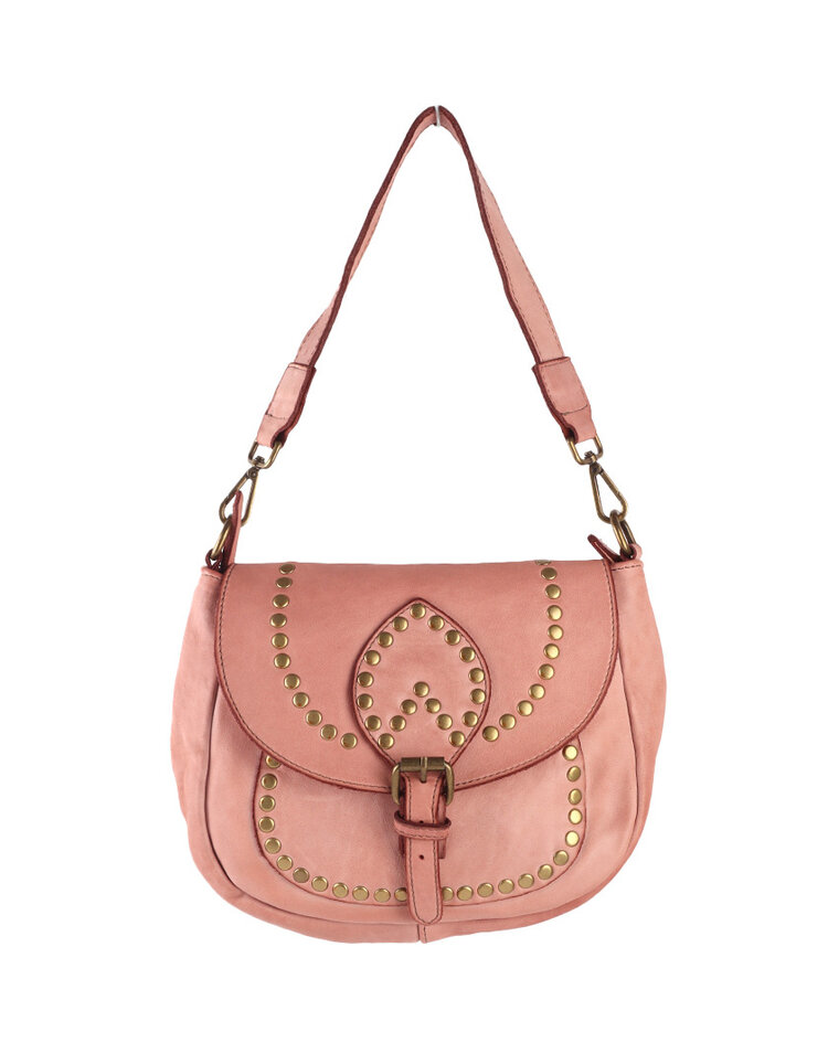 Giuliano Leather  Gewaschene Leder-Schultertasche geflochten | 552200