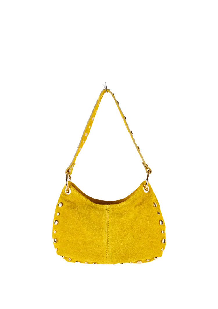Giuliano Leather  Leder-Schultertasche | Wildleder | 552453