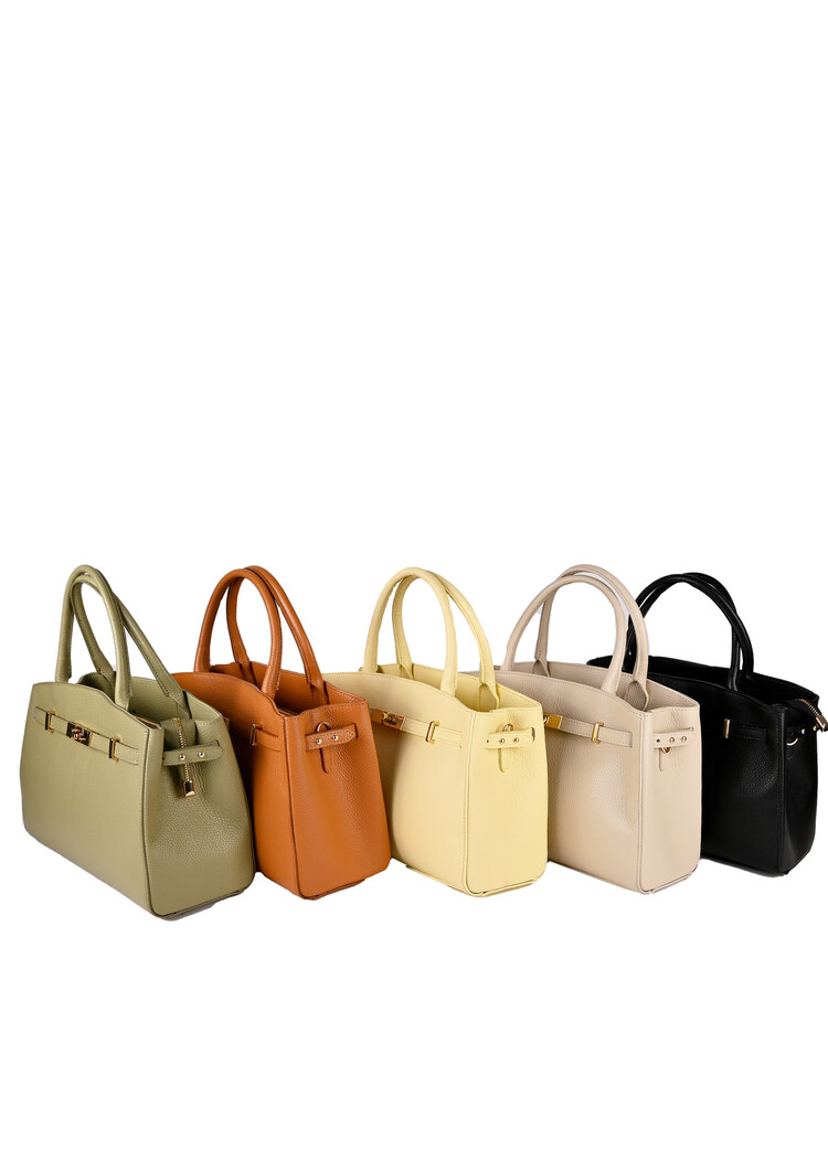 Giuliano Leather  Lederen Handtas | 552578