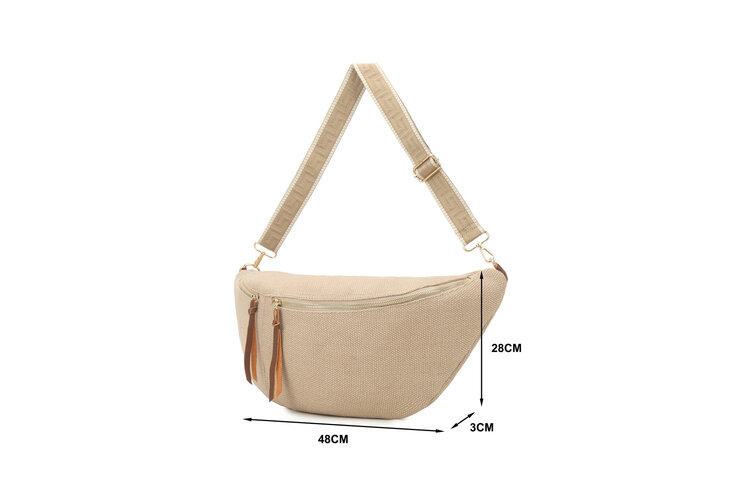 Giuliano Canvas-Crossbody-Gürteltasche | 10379
