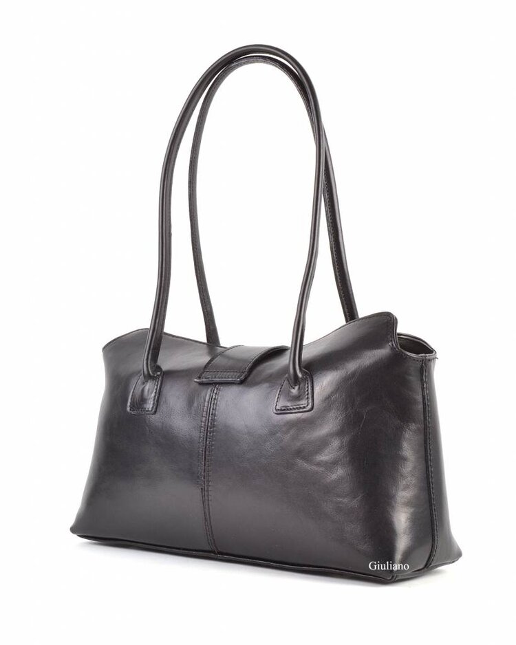 Giuliano Leather  Klassische Leder-Handtasche | Schnalle | 900047