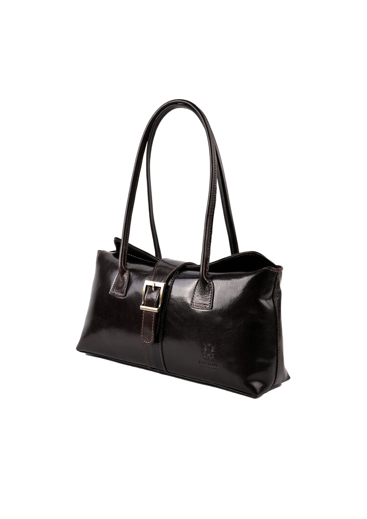 Giuliano Leather  Klassiek Lederen handtas | Gesp | 900047