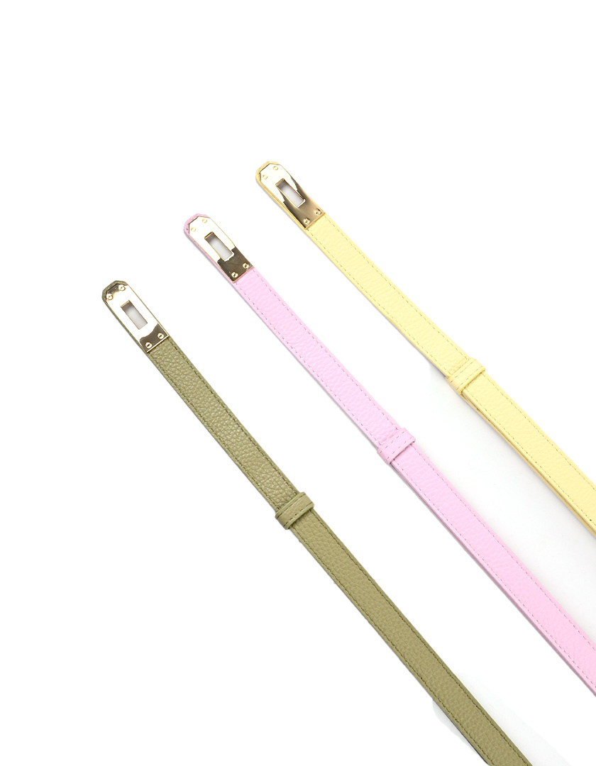 Giuliano Leather Lederen riem | 559139 (105CM)