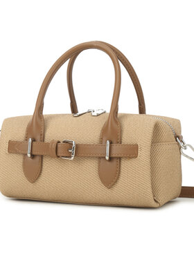 Giuliano Faux leather canvas handbag | 88069