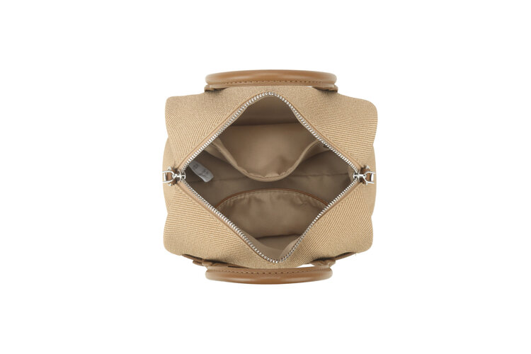 Giuliano Faux leather canvas handbag | 88069