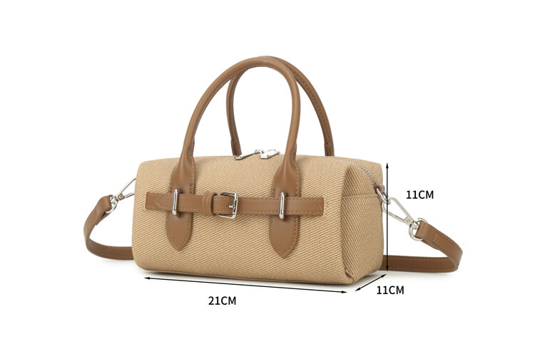 Giuliano Kunstlederen canvas handtas | 88069