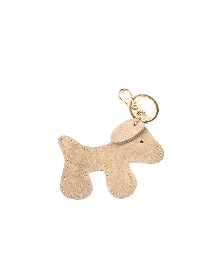 Giuliano Leather  Suede Sleutelhanger | 23170