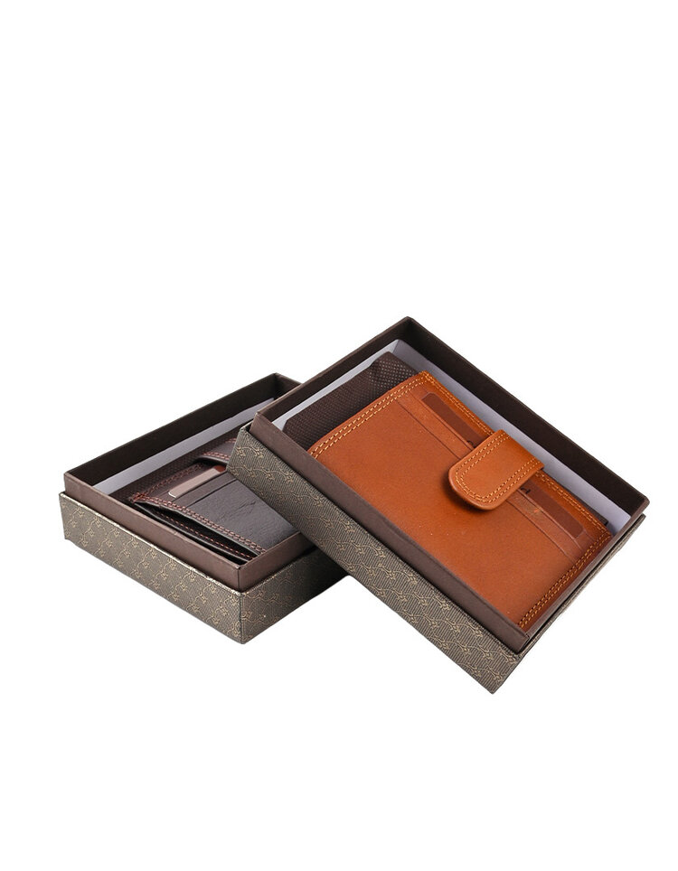 Giuliano Leather  Gewassen Lederen | Heren portemonnee | 300045
