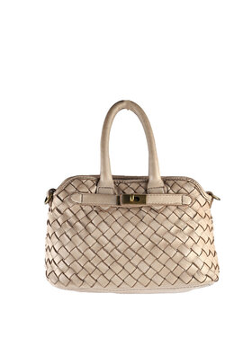 Giuliano Leather  Gewassen Lederen Handtas gevlochten | 552588