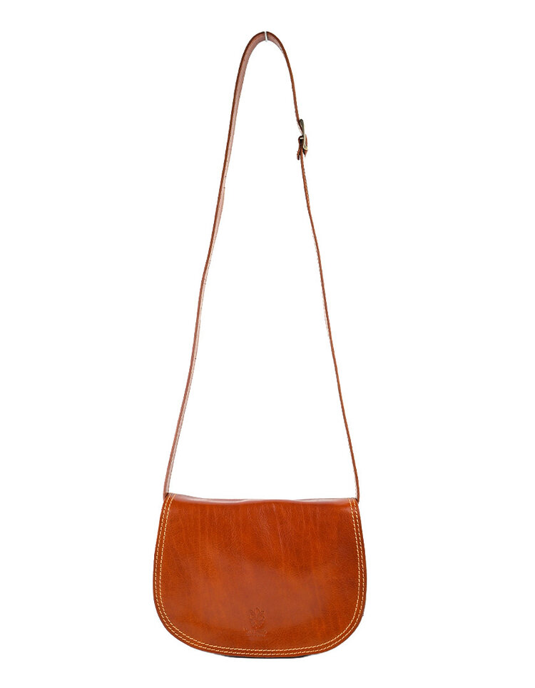 Giuliano Leather  Klassiek Lederen Schoudertas | 552433