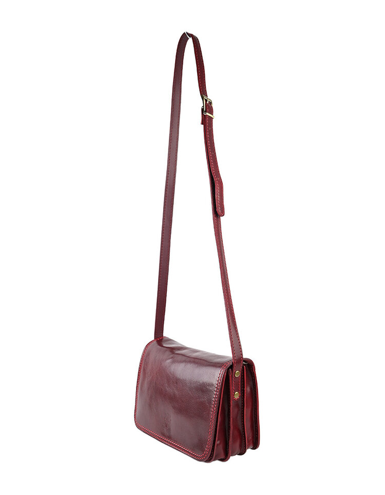 Giuliano Leather  Klassiek Lederen Schoudertas | 552430