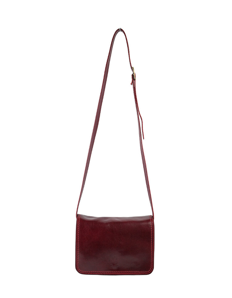 Giuliano Leather  Klassiek Lederen Schoudertas | 552430
