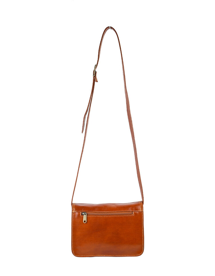 Giuliano Leather  Klassiek Lederen Schoudertas | 552430
