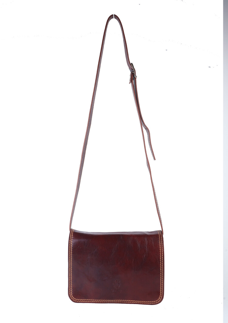 Giuliano Leather  Klassiek Lederen Schoudertas | 552430