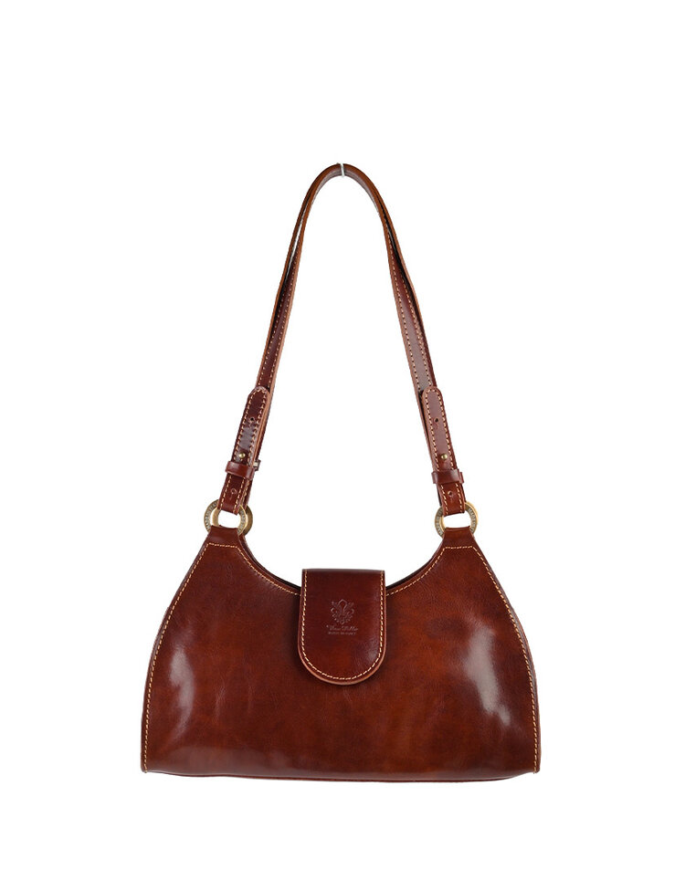 Giuliano Leather  Klassiek Lederen Schoudertas | 552589