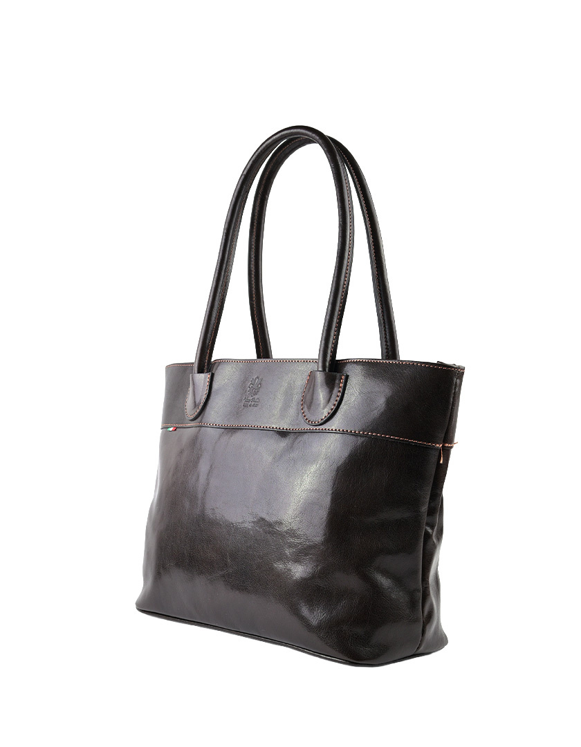 Giuliano Leather Klassiek Lederen Schoudertas | 552250, foto 4 van 5