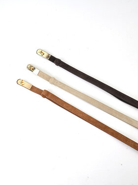 Giuliano Leather  Lederen suede riem | SS26 | 559143
