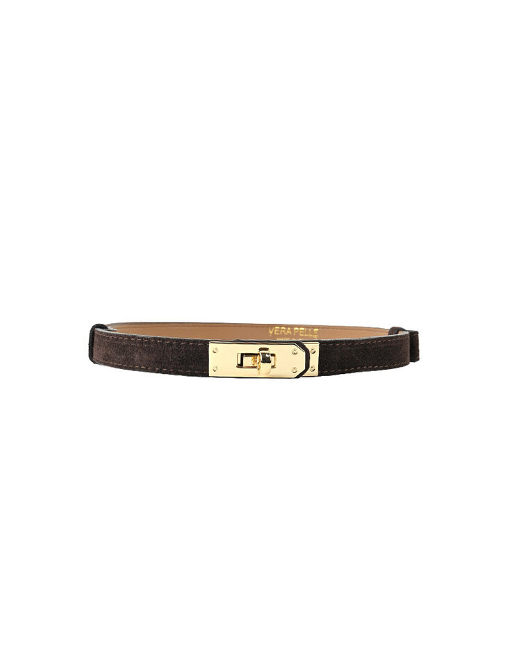 Giuliano Leather  Leather suede belt | Panter  | 559143