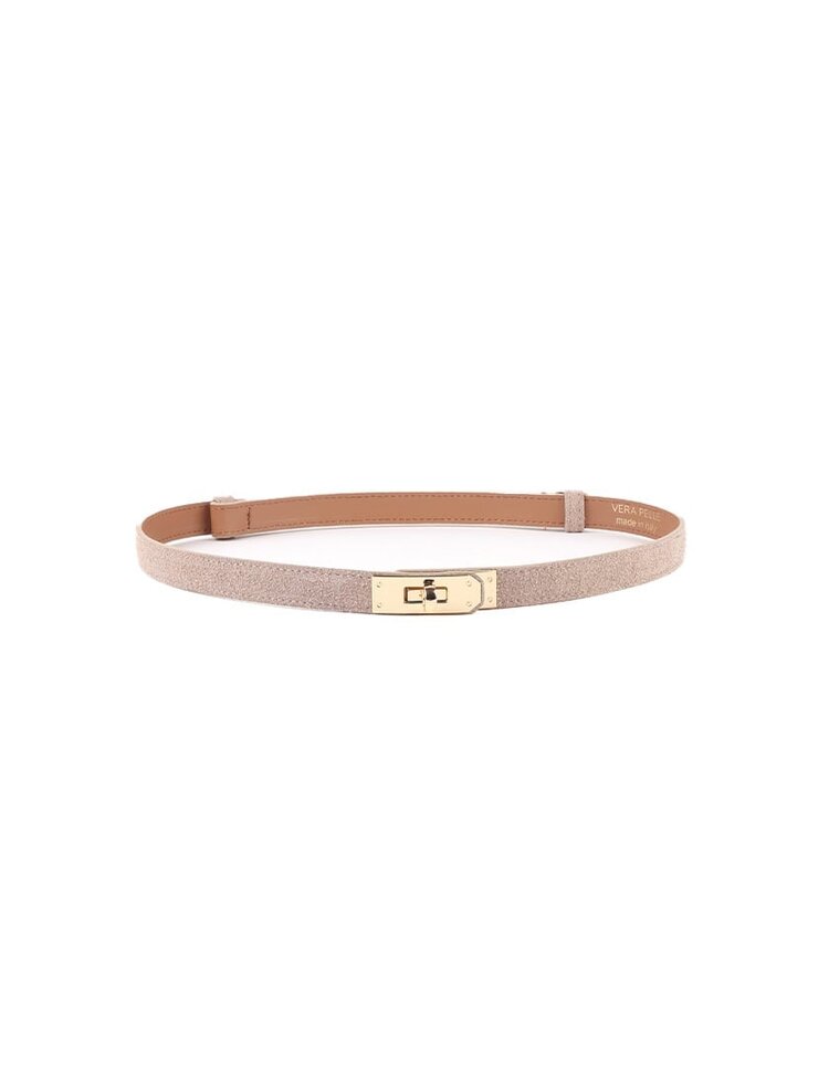 Giuliano Leather  Lederen suede riem | Suede | 559143