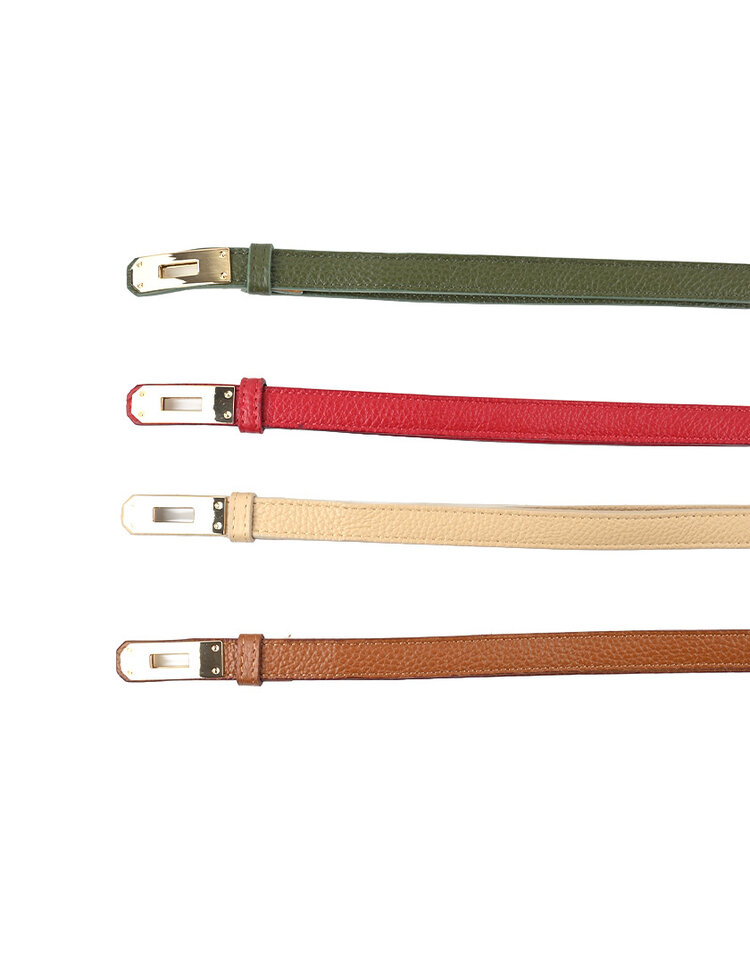 Giuliano Leather  Leather belt |  SS26 | 559139 (95CM)