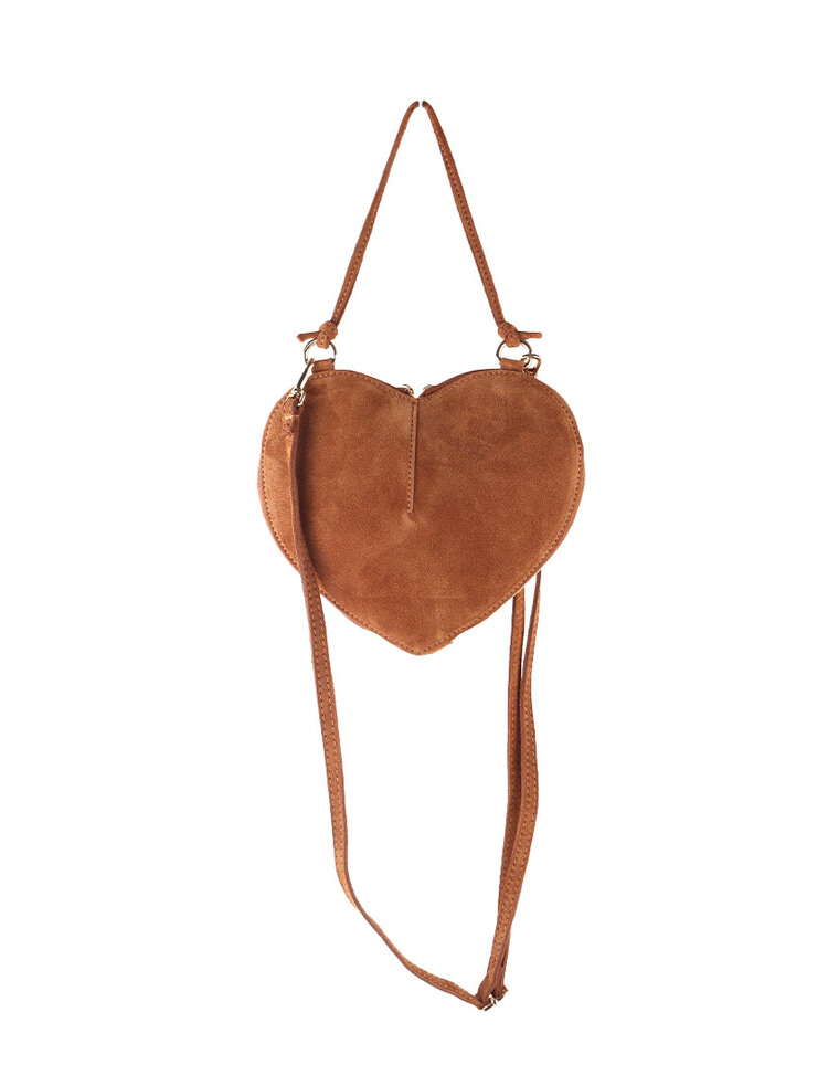 Giuliano Leather  Leather shoulder bag | Suede | 552490